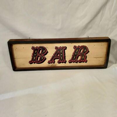 Bar sign