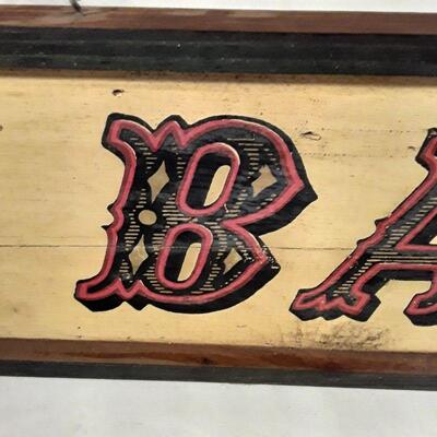 Bar sign