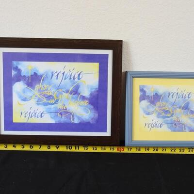Inspirational wall art