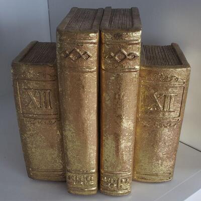 Gold Book Ends