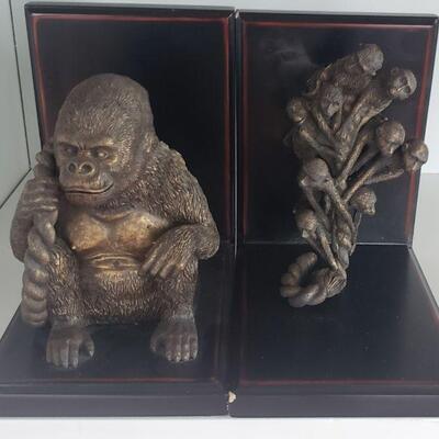 Monkey Book Ends
