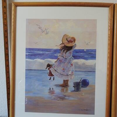 Kids fishing art