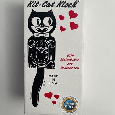 The Original Kit-Cat Klock w Rolling Eyes & Wagging Tail