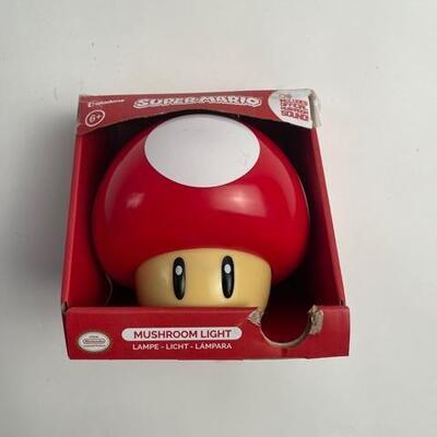 Super Mario Mushroom Light Lamp