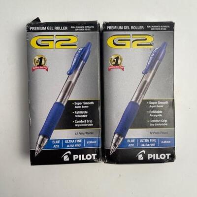 Pilot G2 Ultra Fine Blue Super Smooth Pens