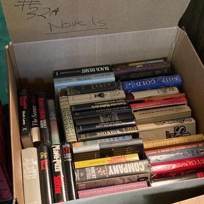 2 crates of Novels