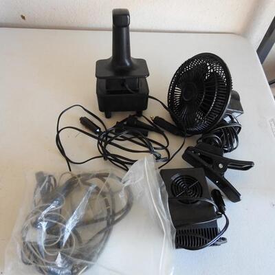 Boot dryer, portable fan, yard tool, windshield protectant
