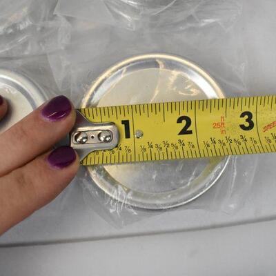 6 Dozen Canning Jar Lids, Regular Mouth Size - New
