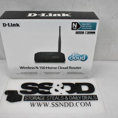 D-Link Wireless N 150 Home Cloud Router - New