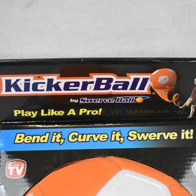 KickerBall by Swerve Sports Ball Size 4 - Orange - New