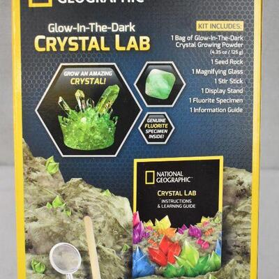 National Geographic Glow-in-the-Dark Crystal Kit - New