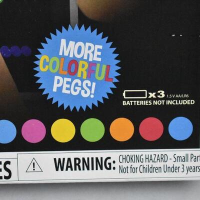 Lite Brite Ultimate Classic: 6 Templates & 200 Colored Pegs. Damaged Box - New