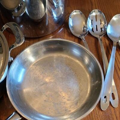 Lot 187: Cuisinart Pots, Sautee Pans and More