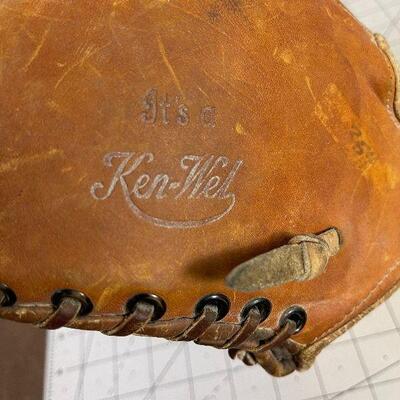 #12 Ken-Wel 1St Baseman's Glove /MITT