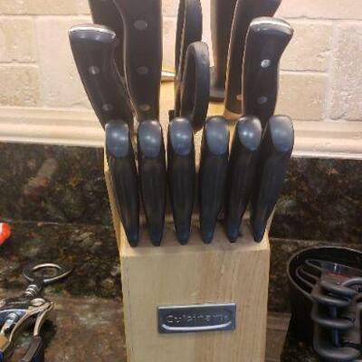 Cuisinart Knife Set Lot