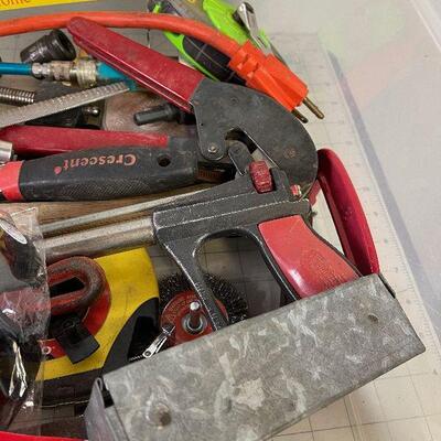 #174 Tub of Tools: Clamps, Hammer, etc.