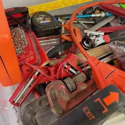 #174 Tub of Tools: Clamps, Hammer, etc.