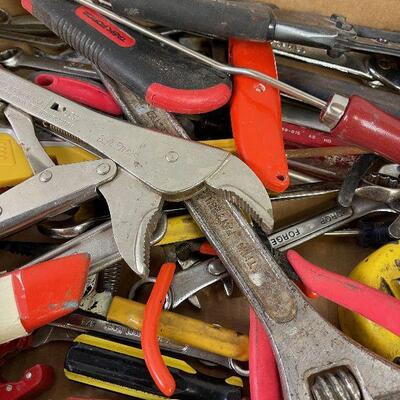 #226 Tray of Tools: Snippers, Wrenches etc.