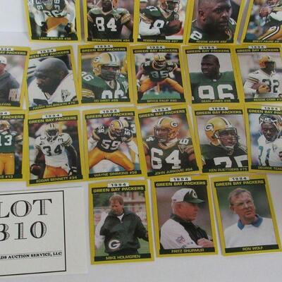 1984 Packers Trading Cards Set