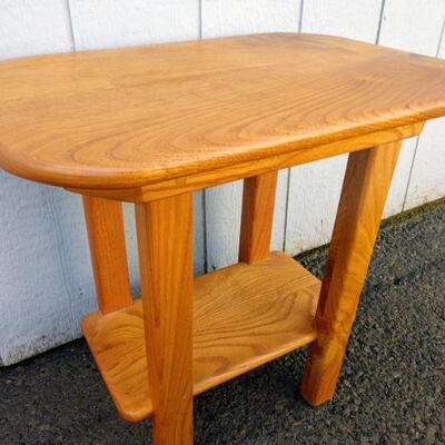 Lot #5 Chair Side Table Solid Wood