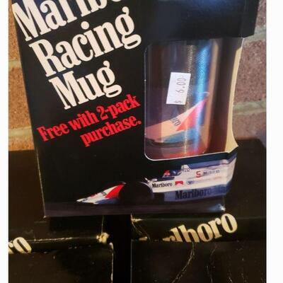 Vintage Marlboro Racing Mugs-Quantity 13