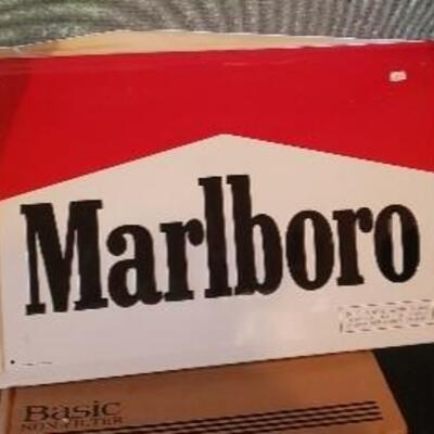 Vintage Marlboro  Logo Sign