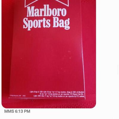 Vintage Marlboro Sports Bags- Quantity 11