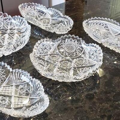 Cut Glass Bowl Lot