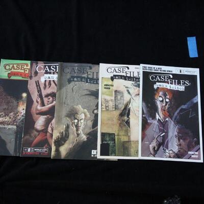 Case Files: Sam & Twitch Lot containing 5 issues. (2003,Image Comics)  9.0 VF/NM