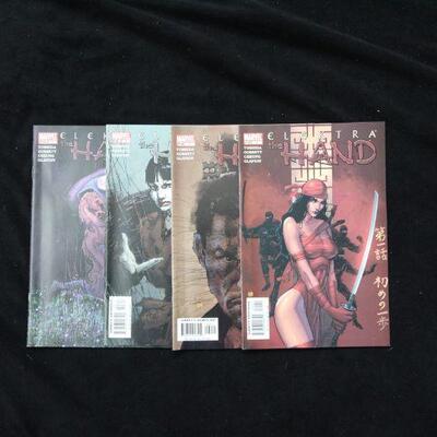Elektra: The Hand Lot containing 4 issues. (2004,Marvel)  9.0 VF/NM