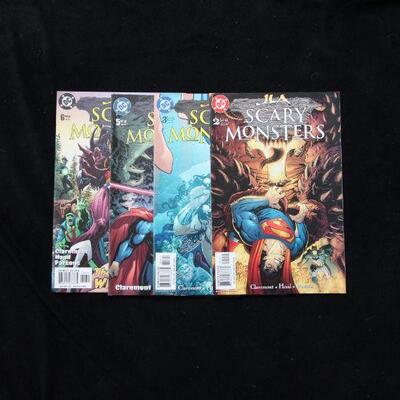 JLA: Scary Monsters Lot containing 4 issues. (2003,DC)  9.0 VF/NM