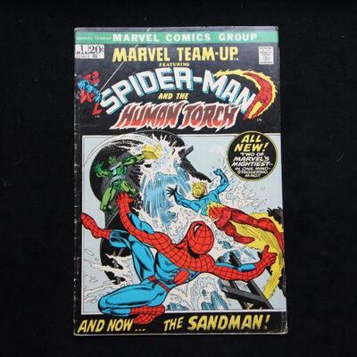 Marvel Team-Up #1 (1972,Marvel)  4.5 VG+