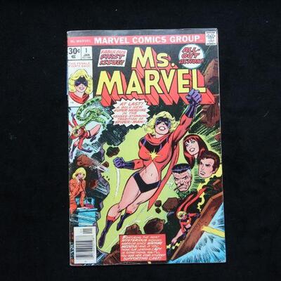 Ms. Marvel #1 (1977,Marvel)  7.5 VF-
