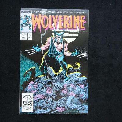 Wolverine #1 (1988,Marvel)  8.5 VF+