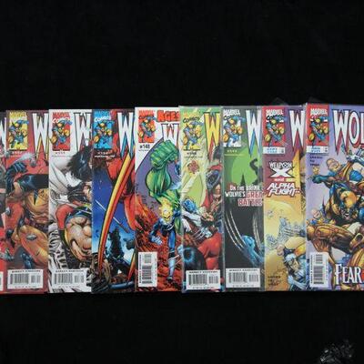Wolverine Lot containing 10 issues. (1988,Marvel)  9.0 VF/NM