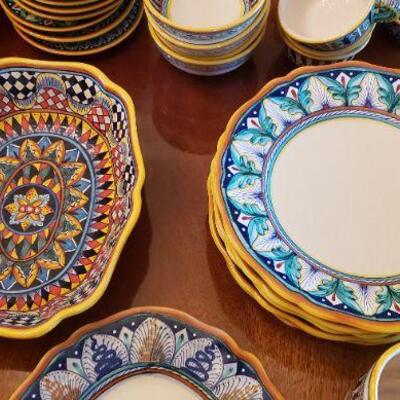 Italian Pottery Plate Lot