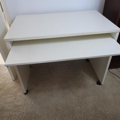 Computer desk and matching pieces