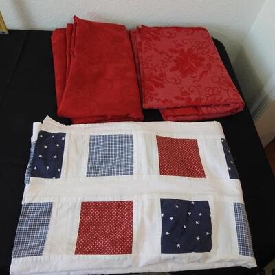 Table clothes & napkins