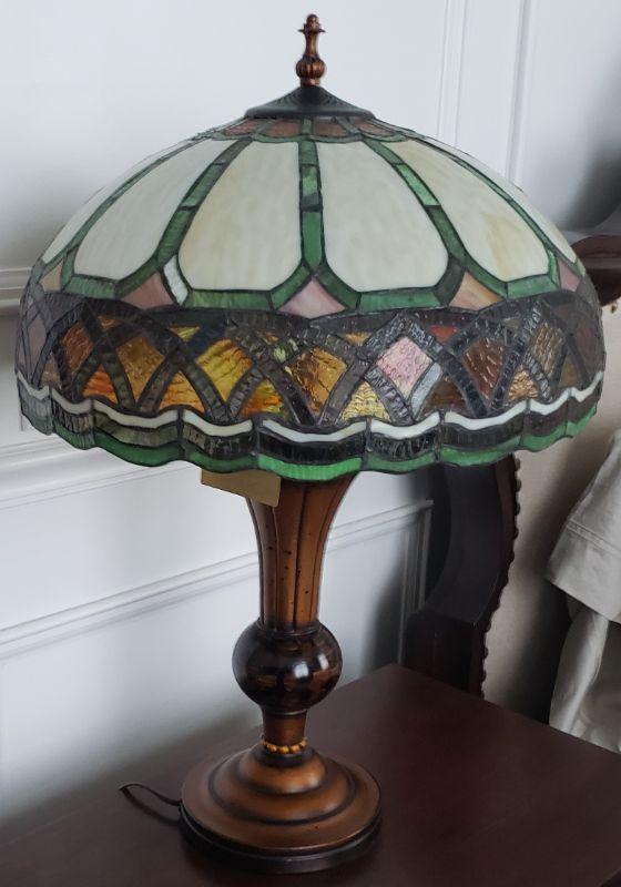 Colour Creations Timeless Serenity Table Lamp, 30H