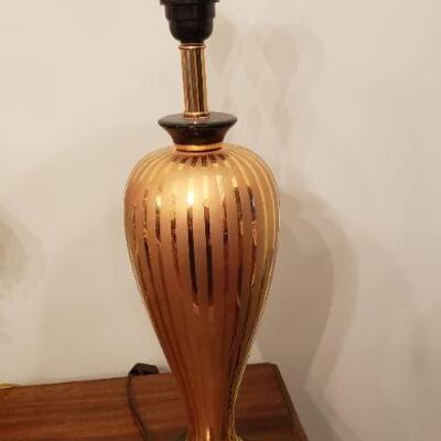 Gold Mid Century Lamp