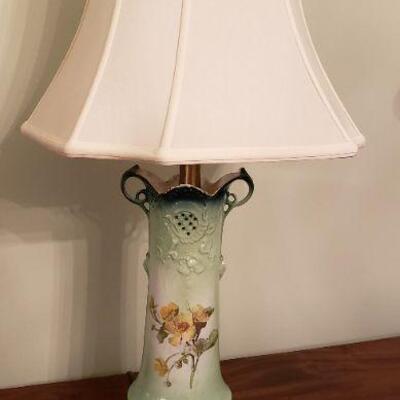 Green Oriental Lamp