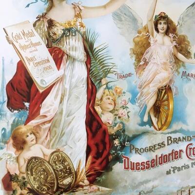 Vintage 11 x 15 Beer Poster INDIANAPOLIS BREWING Company