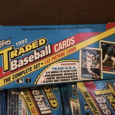 TOPPS 1992 Lot of 12 Complete Sets Unopened Baseball Cards