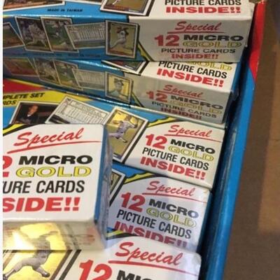 1992 TOPPS Micro Picture Card Case Lot of 12 Baseball Sets