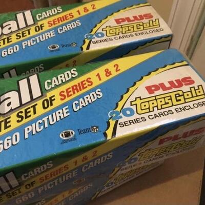 TOPPS 1992 Lot of 4 Complete Football Series 1 & 2 Sets Unopened 2500+ Football Cards