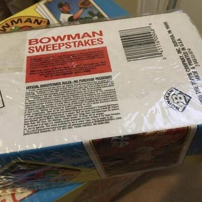 1990 BOWMAN Lot of 5 Complete Sets Unopened 2500+ Baseball Cards