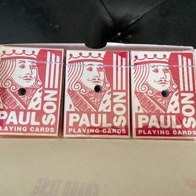 3 case Rare Sands Casino Hotel Paulson playing cards 36 Unopened drilled decks