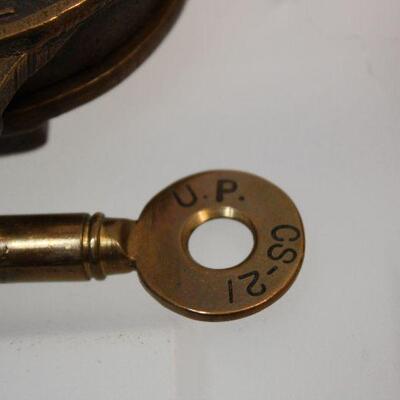 Antique, obsolete Railroad padlocks & keys
