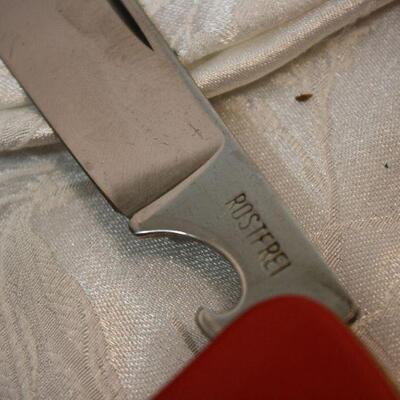 Pocket knives, sheath. Buck, Kershaw, Atlas, personalized Marble sheath.