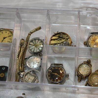 Vintage Watch parts, faces, bits, bands - Philip, Blancpain, Gruen